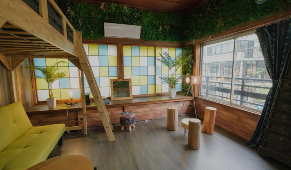 アフリカイメージの室内